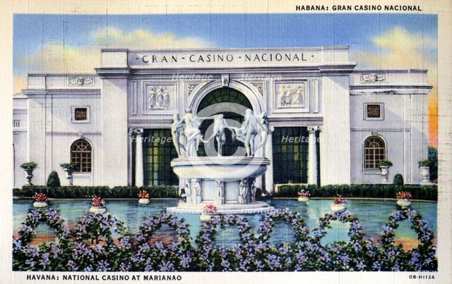 Grand National Casino, Havana, Cuba, 1940. Artist: Unknown