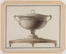 Grand Soupiere sur Plateau, after 1785. Creator: Henry Auguste