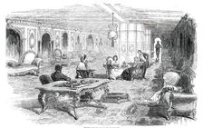 Grand Saloon of the "Atlantic", 1850. Creator: Smyth