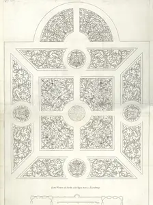 Grand Parterre du Jardin de la Royne mere a Luxembourg, in Traité du Jardinage selon les R..., 1638. Creator: Michel van Lochom