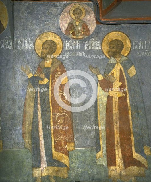 Grand Princes Yuri Vasilievich of Uglich and Ivan II Ivanovich.
