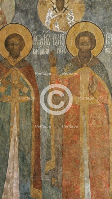 Grand Princes Ivan III Vasilyevich and Vasily II the Dark.