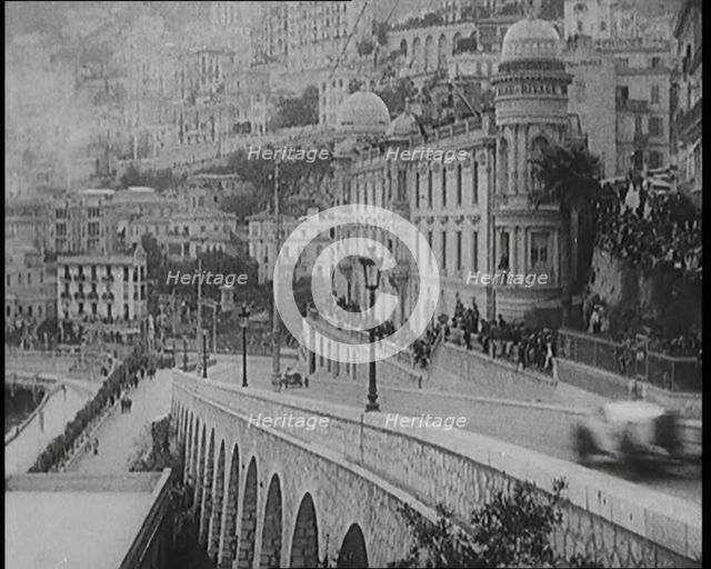 Grand Prix Motor Racing in Monte Carlo, 1929. Creator: British Pathe Ltd.
