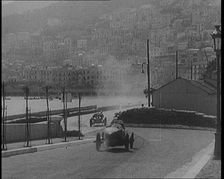 Grand Prix Motor Racing in Monte Carlo, 1929. Creator: British Pathe Ltd