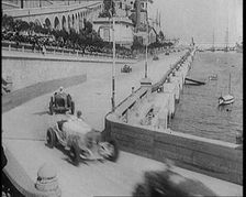Grand Prix Motor Racing in Monte Carlo, 1929. Creator: British Pathe Ltd