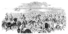 Grand Review in Hyde Park, 1845. Creator: Unknown