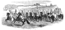 Grand Review in Hyde Park, on Saturday Last, July 1844. Creator: Unknown