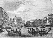 Grand Regatta at Venice 1854. Creator: Unknown