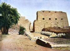 Grand Temple of Amun-Re, Karnak, Luxor, Egypt, 20th Century