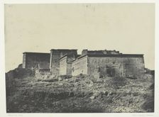 Grand Temple d'Isis à Philoe, Vue Générale Prise du Nord; Nubie, 1849/51, printed 1852. Creator: Maxime du Camp