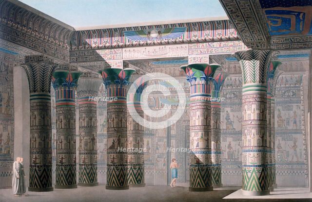 'Grand Temple, Isle of Philae', Nubia, Egypt, 19th century. Artist: Unknown