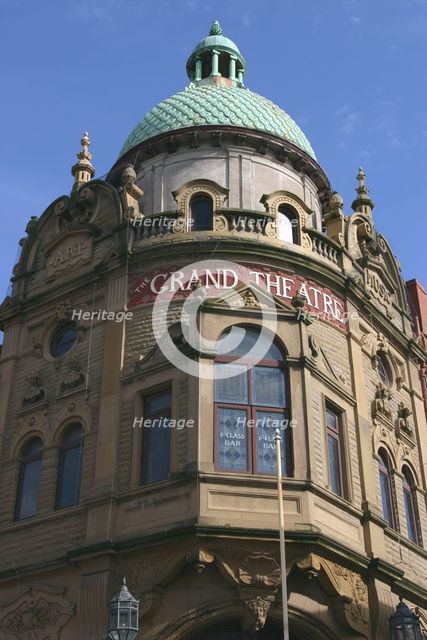 Grand Theatre, Blackpool, Lancashire. Creator: Peter Thompson.