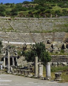 Grand Theatre, Ephesus, Anatolia, Turkey, 1999. Creator: Unknown