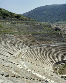 Grand Theatre, Ephesus, Anatolia, Turkey, 1999. Creator: Unknown