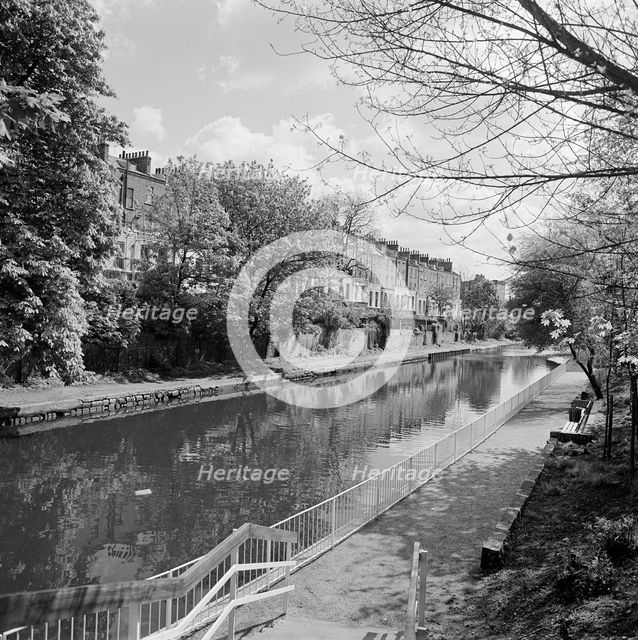 Grand Union Canal, Islington, London, 1962-1964. Artist: John Gay