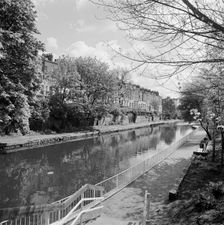 Grand Union Canal, Islington, London, 1962-1964. Artist: John Gay