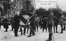 Grand victory parade, Paris, France, 14 July 1919