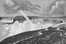 Grand View of the Horseshoe (Canadian) and American Falls 1883