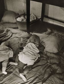 Grandchild of Mrs. Ella Watson, a government charwoman, Washington, D.C., 1942. Creator: Gordon Parks