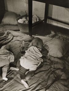 Grandchild of Mrs. Ella Watson, a government charwoman, Washington, D.C., 1942. Creator: Gordon Parks