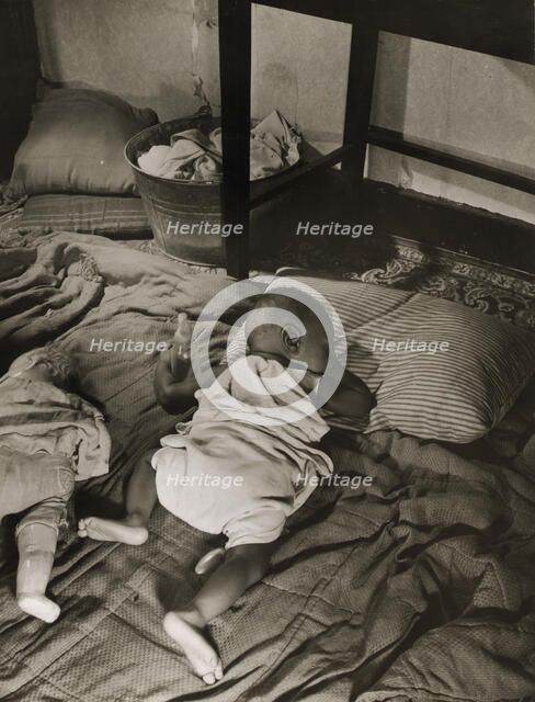 Grandchild of Mrs. Ella Watson, a government charwoman, Washington, D.C., 1942. Creator: Gordon Parks.