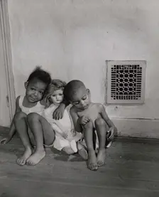 Grandchildren of Mrs. Ella Watson, a government charwoman, Washington, D.C., 1942. Creator: Gordon Parks