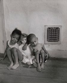 Grandchildren of Mrs. Ella Watson, a government charwoman, Washington, D.C., 1942. Creator: Gordon Parks