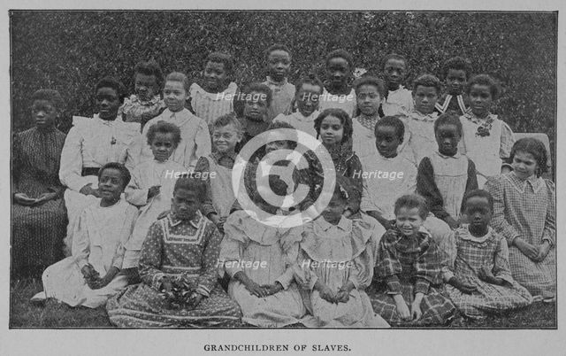 Grandchildren of slaves, 1902. Creator: Unknown.