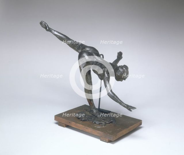 Grande Arabesque, Third Time (First Arabesque Penchée), c. 1885/1890. Creator: Edgar Degas.