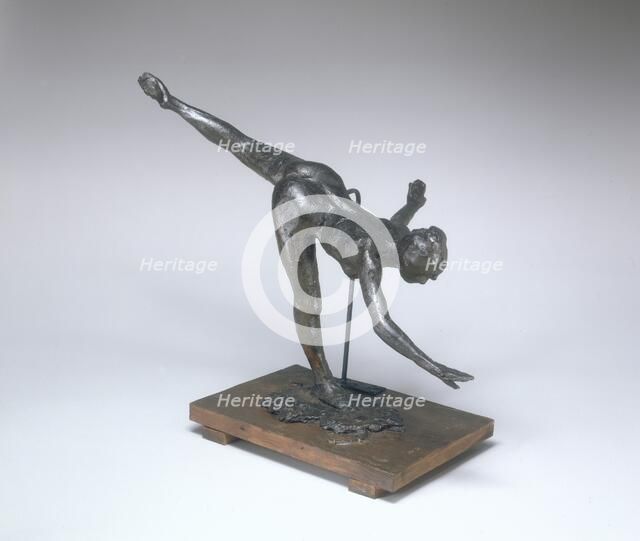 Grande Arabesque, Third Time (First Arabesque Penchée), c. 1885/1890. Creator: Edgar Degas.
