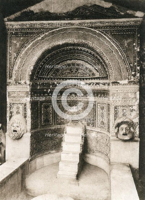 Grande Fontana, Pompeii, Italy, c1900s. Creator: Unknown.