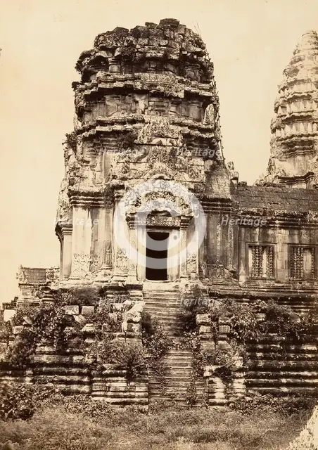 Grande Pagode - Tour Nord du 2e Etage, 1866. Creator: Emile Gsell.
