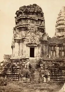 Grande Pagode - Tour Nord du 2e Etage, 1866. Creator: Emile Gsell