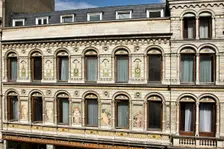 Grandes Magasins De Blanc, 32-34 Rue du Marche au Poulets, (1896-1897), c2014-2017. Artist: Alan John Ainsworth