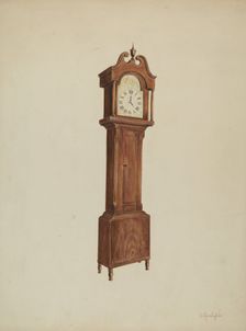 Grandfather Clock, c. 1940. Creator: Cornelius Christoffels