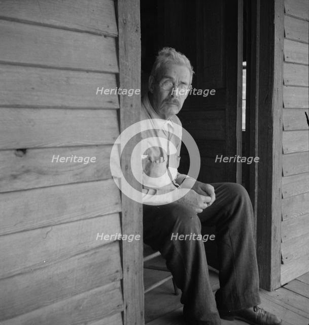 Grandfather of fifty-six children, Chesnee, South Carolina, 1937. Creator: Dorothea Lange.