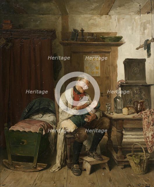 Grandfather, mid-late 19th century. Creator: August Jernberg.