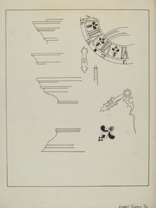 Grandfather's Clock, c. 1936. Creator: Ernest A Towers Jr