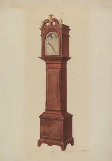 Grandfather's Clock, c. 1942. Creator: Ralph Morton