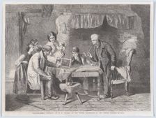 Grandfather's Portrait, from "Illustrated London News", January 4, 1862. Creator: William Luson Thomas