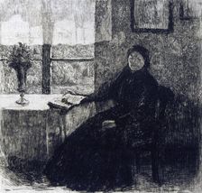Grandmother 1909. Artist: Alexandre Lunois