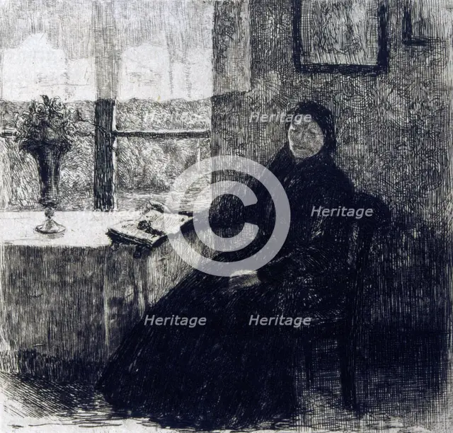 'Grandmother', 1909. Artist: Alexandre Lunois