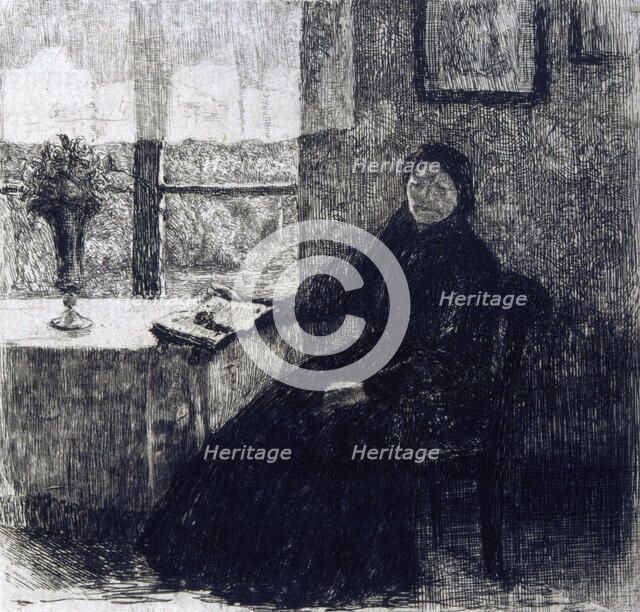 'Grandmother', 1909. Artist: Alexandre Lunois