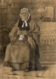 Grandmother from Krasnoyarsk, 1904. Creator: Boris Vasilievich Smirnov