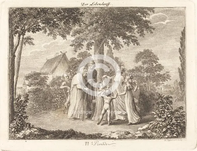 Grandparents, 1793. Creator: Daniel Nikolaus Chodowiecki.