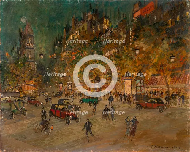 Grands Boulevards in Paris.