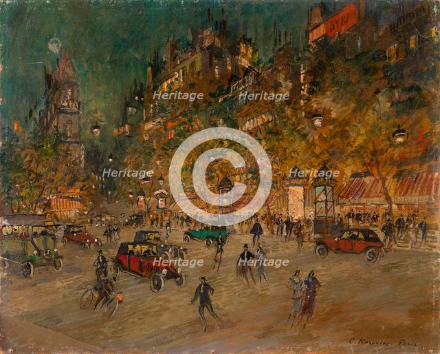 Grands Boulevards in Paris.