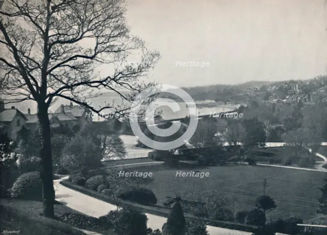 'Grange - View from the Gardens', 1895. Artist: Unknown.