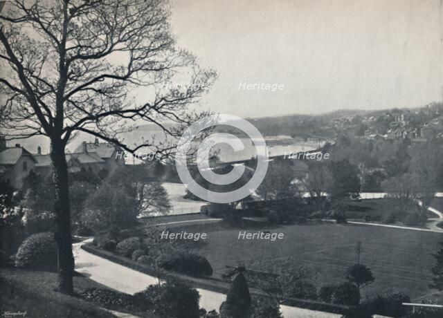 'Grange - View from the Gardens', 1895. Artist: Unknown.