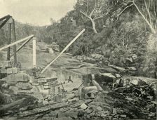 Granite Quarries, Trawool, Victoria 1901. Creator: Unknown